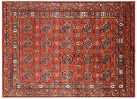 Hand Knotted Super Turkmen Ersari Wool Rug - Manhattan Rugs