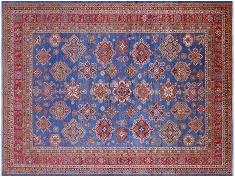 Super Kazak Hand-Knotted Wool Rug - Manhattan Rugs