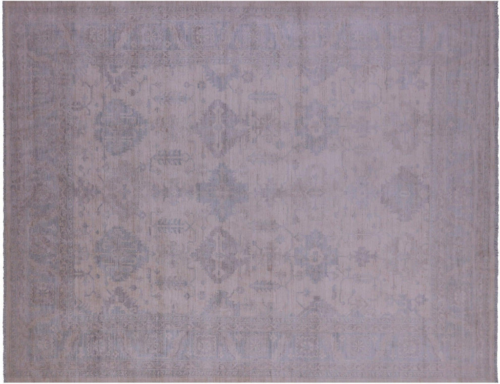 Turkish Oushak Washed Out Hand Knotted Rug - Manhattan Rugs