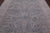 Silver Turkish Oushak Washed Out Handmade Wool Rug 8' 0" X 9' 10" - Q21993