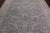 Silver Turkish Oushak Washed Out Handmade Wool Rug 8' 0" X 9' 10" - Q21993