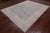 Silver Turkish Oushak Washed Out Handmade Wool Rug 8' 0" X 9' 10" - Q21993