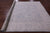 Silver Turkish Oushak Washed Out Handmade Wool Rug 8' 0" X 9' 10" - Q21993