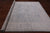 Silver Turkish Oushak Washed Out Handmade Wool Rug 8' 0" X 9' 10" - Q21993