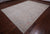 Ivory 8' 11" X 11' 11" Turkish Oushak Washed Out Handmade Wool Rug - Q21995