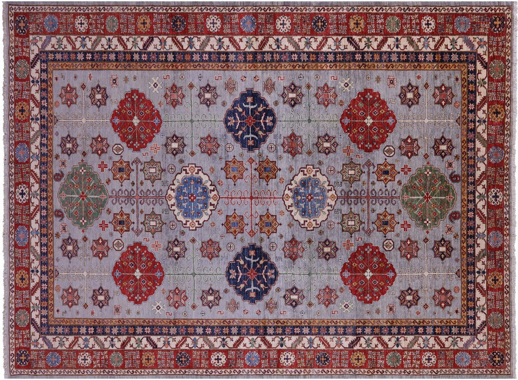 Super Kazak Hand-Knotted Wool Rug - Manhattan Rugs