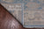 Blue 7' 11" X 9' 8" Turkish Oushak Washed Out Hand Knotted Rug - Q22005