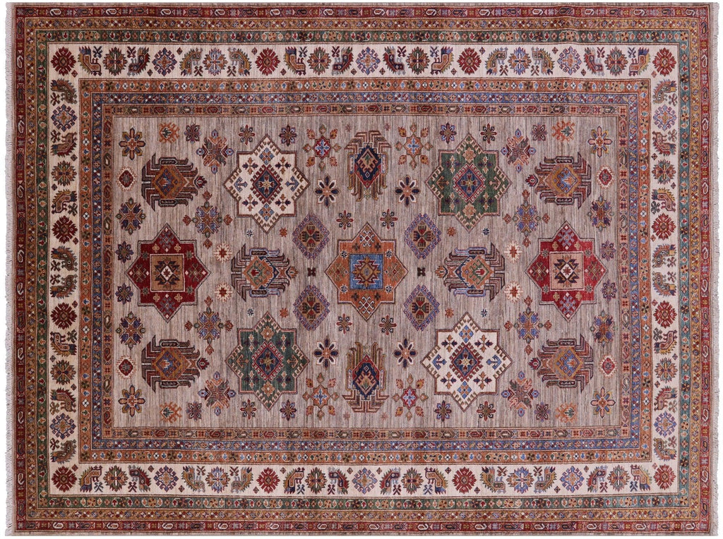 Super Kazak Hand-Knotted Wool Rug - Manhattan Rugs