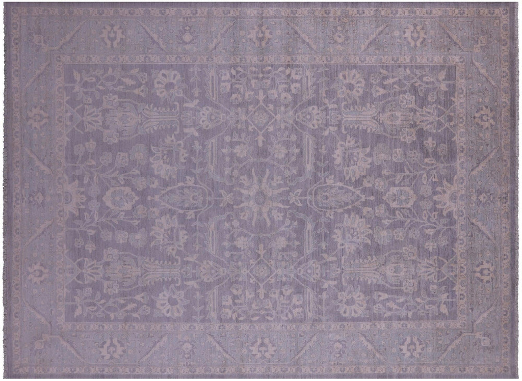 Handmade Turkish Oushak Washed Out Wool Rug - Manhattan Rugs