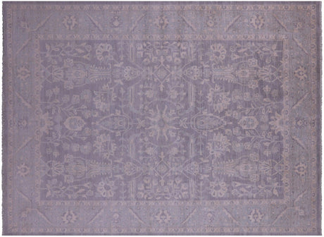 Handmade Turkish Oushak Washed Out Wool Rug - Manhattan Rugs