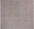 Ivory 8' 3" X 9' 7" Turkish Oushak Washed Out Handmade Wool Rug - Q22017