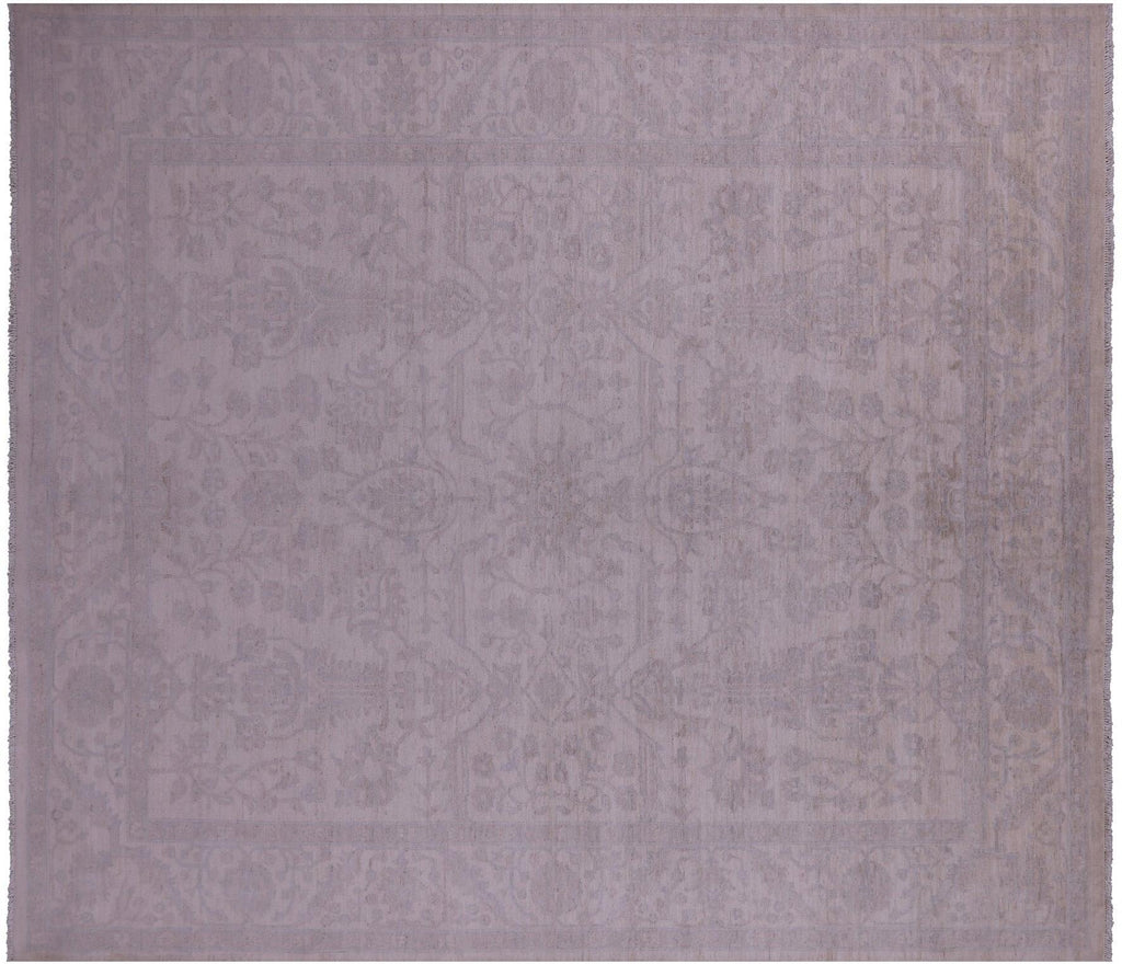 Turkish Oushak Washed Out Handmade Wool Rug - Manhattan Rugs