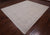 Ivory 8' 3" X 9' 7" Turkish Oushak Washed Out Handmade Wool Rug - Q22017