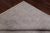 Ivory 8' 3" X 9' 7" Turkish Oushak Washed Out Handmade Wool Rug - Q22017