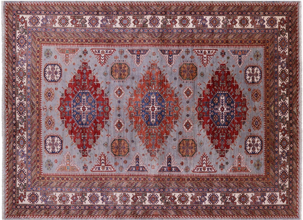 Super Kazak Hand-Knotted Wool Rug - Manhattan Rugs