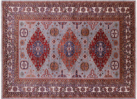 Super Kazak Hand-Knotted Wool Rug - Manhattan Rugs