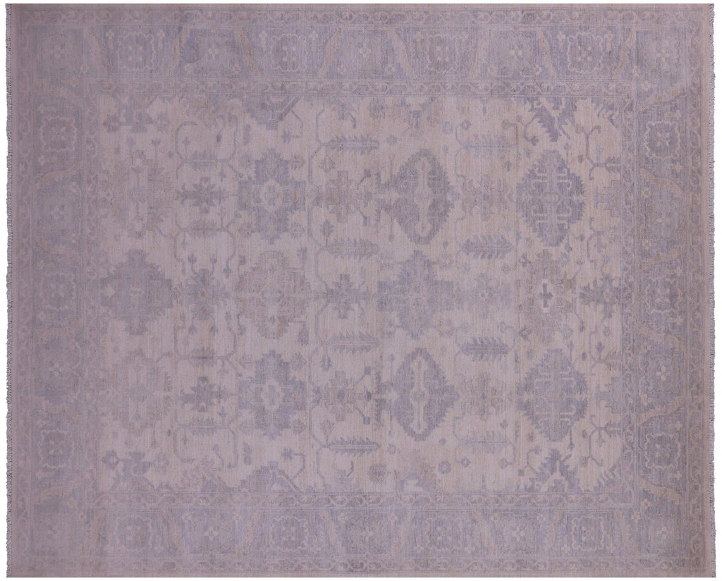 Turkish Oushak Hand Knotted Wool Rug - Manhattan Rugs