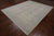 Ivory Turkish Oushak Washed Out Hand Knotted Wool Rug 8' 2" X 9' 9" - Q22023