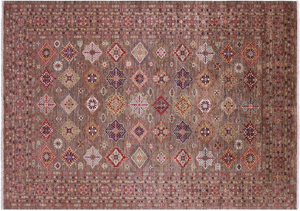 Hand Knotted Super Kazak Wool Rug - Manhattan Rugs