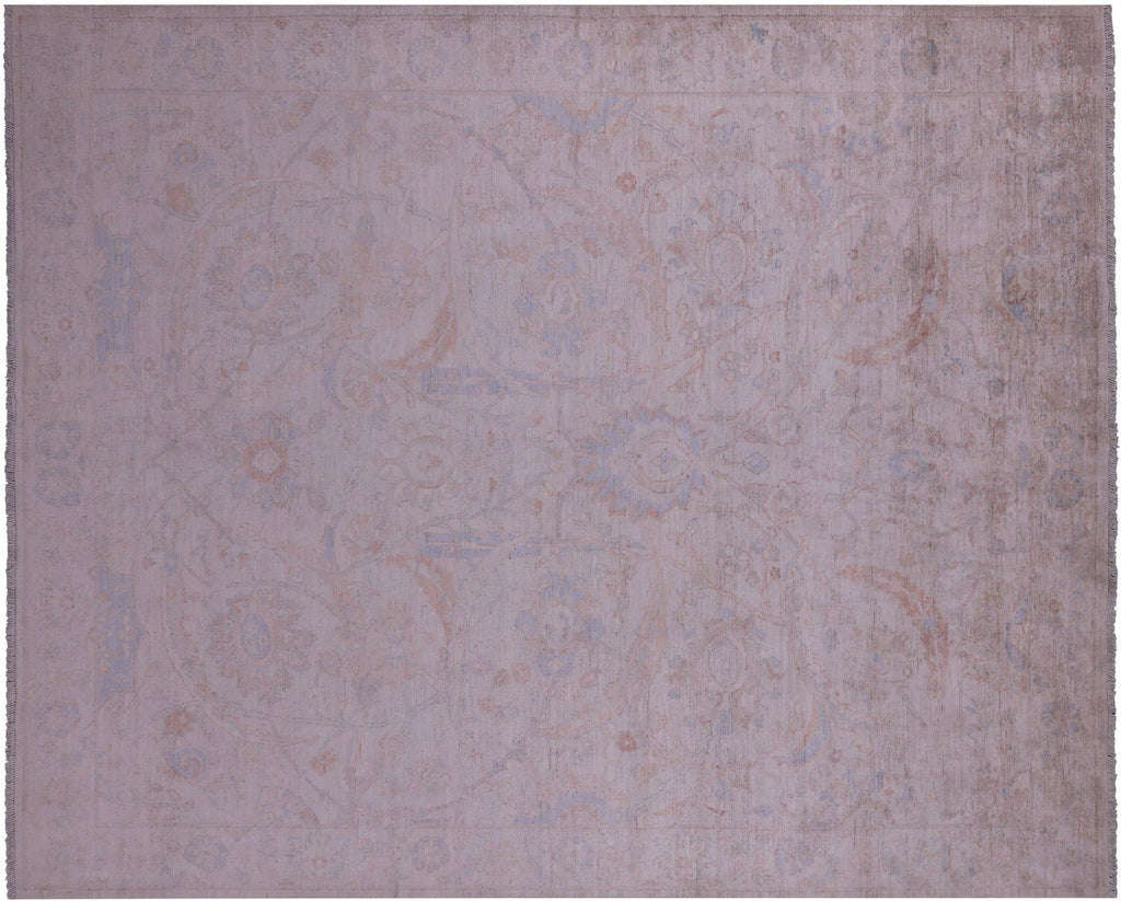 Turkish Oushak Washed Out Handmade Wool Rug - Manhattan Rugs