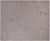 Ivory 7' 9" X 9' 6" Turkish Oushak Washed Out Handmade Wool Rug - Q22026