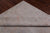 Ivory 7' 9" X 9' 6" Turkish Oushak Washed Out Handmade Wool Rug - Q22026