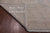 Light Green 9' 0" X 11' 11" Turkish Oushak Washed Out Hand Knotted Wool Rug - Q22032