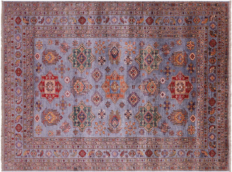 Super Kazak Hand-Knotted Wool Rug - Manhattan Rugs