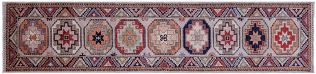 Runner Super Turkmen Ersari Handmade Wool Rug - Manhattan Rugs