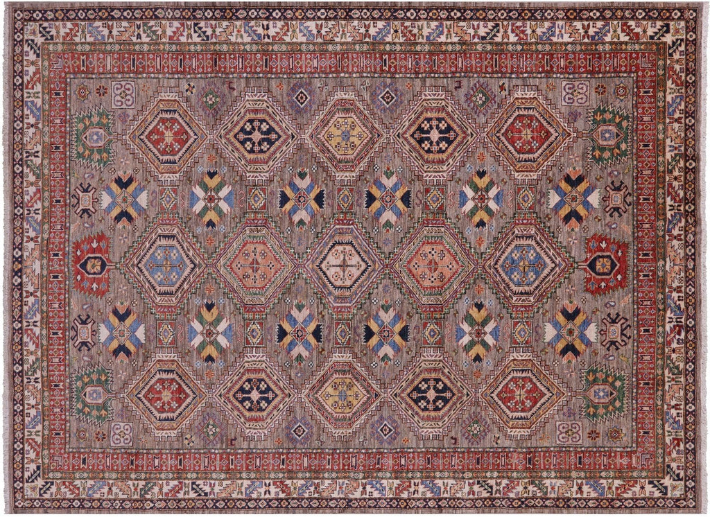 Super Kazak Hand Knotted Wool Rug - Manhattan Rugs