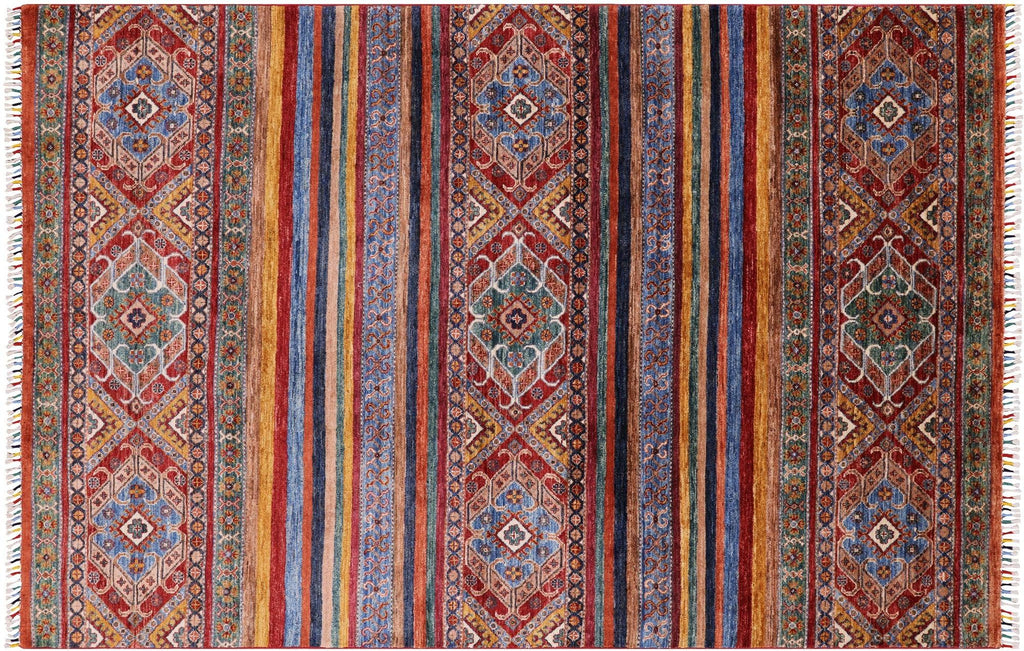 Super Kazak Handmade Khorjin Wool Rug - Manhattan Rugs