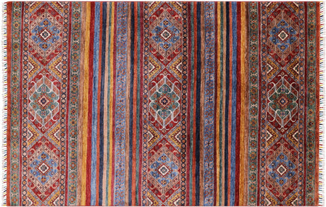 Super Kazak Handmade Khorjin Wool Rug - Manhattan Rugs