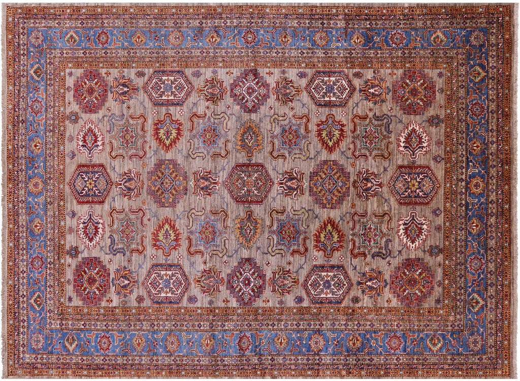 Hand Knotted Super Kazak Wool Rug - Manhattan Rugs