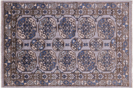 Hand Knotted Super Turkmen Ersari Rug - Manhattan Rugs