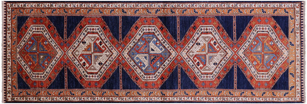 Super Heriz Serapi Handmade Wool Runner Rug - Manhattan Rugs