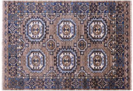 Handmade Super Turkmen Ersari Wool Rug - Manhattan Rugs