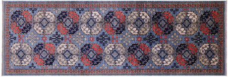 Runner Super Turkmen Ersari Handmade Wool Rug - Manhattan Rugs
