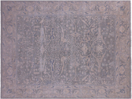 Turkish Oushak Washed Out Handmade Wool Rug - Manhattan Rugs