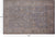 Silver 4' 0" X 5' 9" Turkish Oushak Washed Out Handmade Rug - Q22075