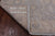 Silver 4' 0" X 5' 9" Turkish Oushak Washed Out Handmade Rug - Q22075