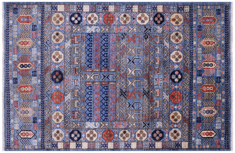 Fine Turkmen Ersari Hand Knotted Wool Rug - Manhattan Rugs