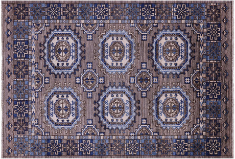 Super Turkmen Ersari Hand-Knotted Wool Rug - Manhattan Rugs