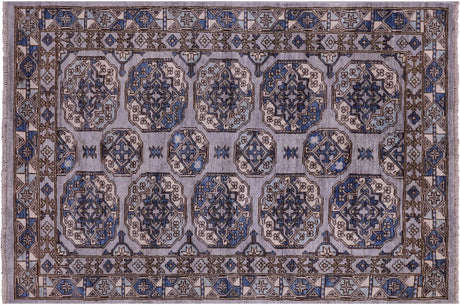 Super Turkmen Ersari Hand Knotted Wool Rug - Manhattan Rugs