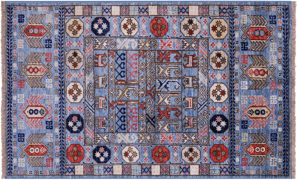 Handmade Fine Turkmen Ersari Wool Rug - Manhattan Rugs
