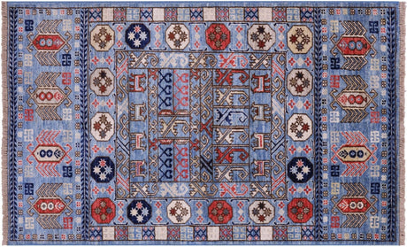 Handmade Fine Turkmen Ersari Wool Rug - Manhattan Rugs