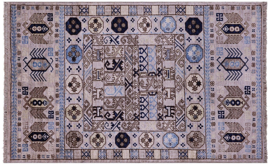 Fine Turkmen Ersari Handmade Wool Rug - Manhattan Rugs
