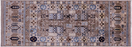 Runner Fine Turkmen Ersari Handmade Rug - Manhattan Rugs