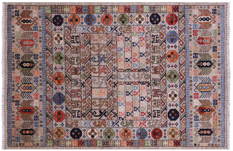Fine Turkmen Ersari Handmade Wool Rug - Manhattan Rugs