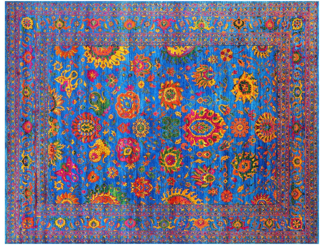 Persian Tabriz Handmade 100 % Silk Rug - Manhattan Rugs