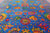 Blue Persian Tabriz Handmade 100 % Silk Rug 11' 10" X 15' 1" - Q22125